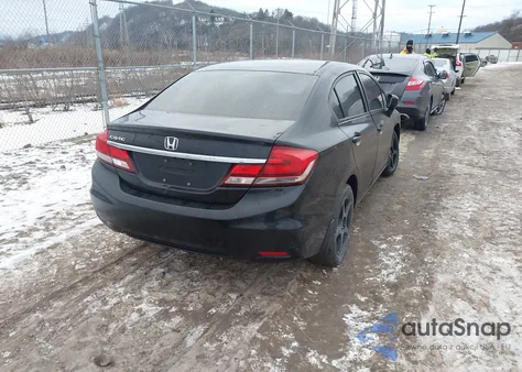 2014 Honda Civic Lx from USA, damaged, VIN 19XFB2F51EE203481